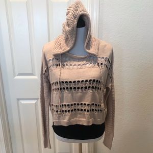 Victoria secret cropped knit sweater size Medium